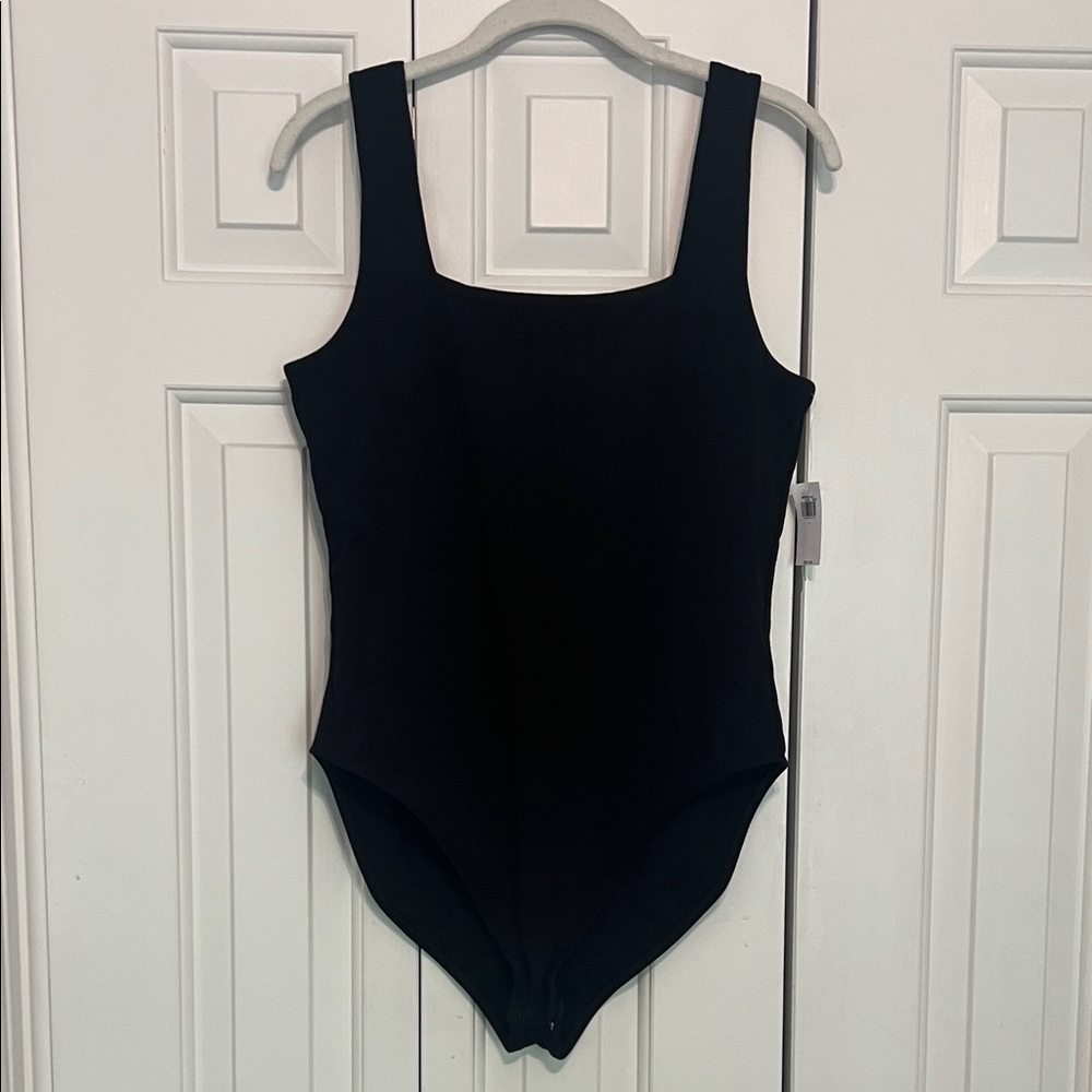 Black Square Neck Old Navy Bodysuit NEW W/ TAGS!